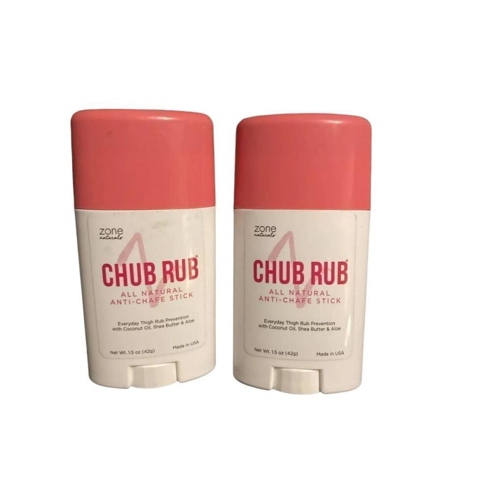 Set of 3 Zone Naturals Chub Rub All Natural Anti-chafing Stick